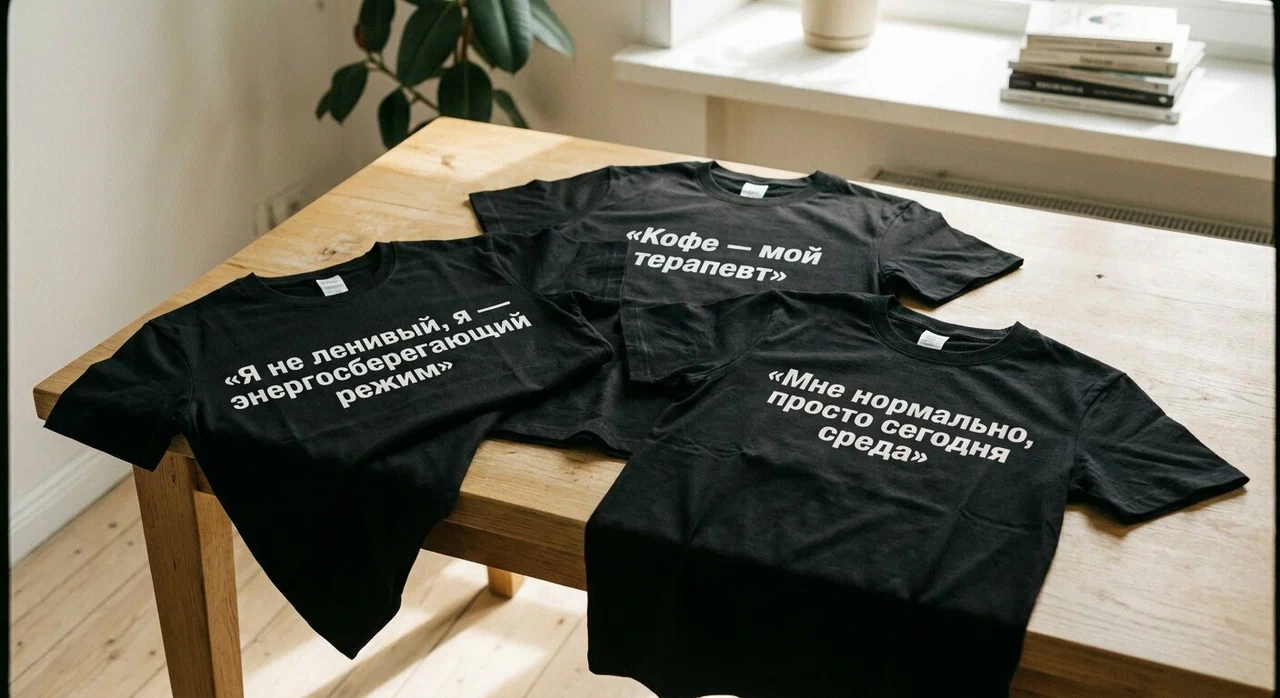 Футболки с цитатами